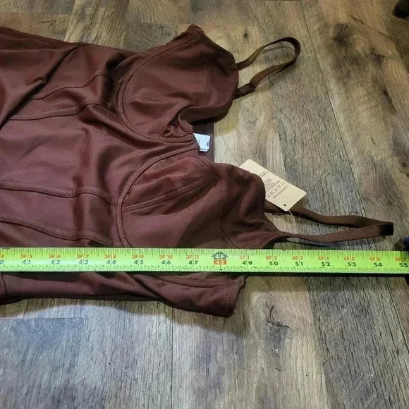 NWT Popilush Brown Corset Dress With Built In Shapewear Size XXL - Picture 6 of 11